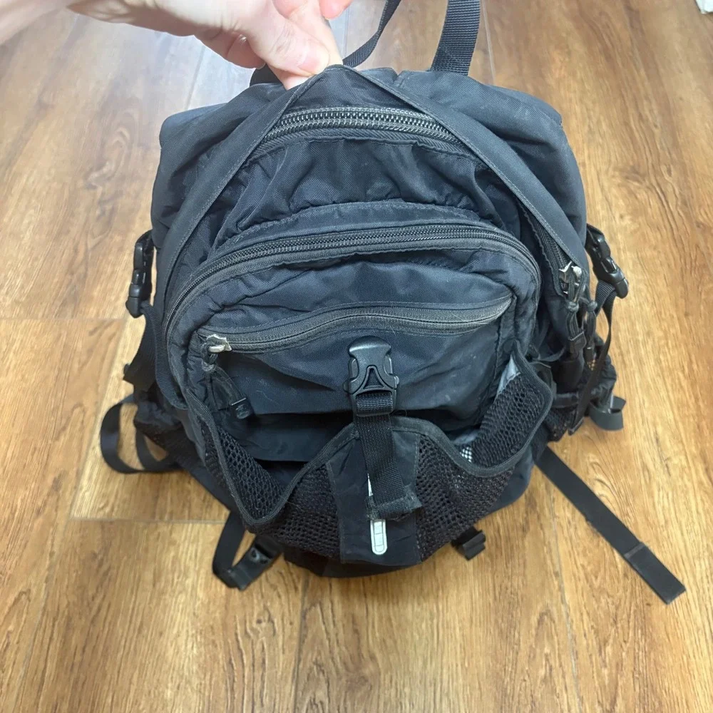 The North Face Recon Backpack Black Hiking School Travel Laptop‎ Bag Gorpcore